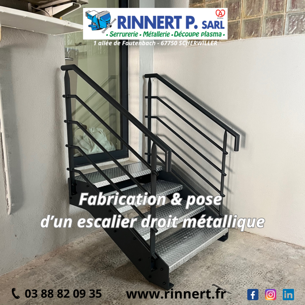 PUBLICATION ESCALIER DROIT METALLIQUE SCI MHN DAMBACH LA VILLE 1000X1000 | RINNERT Escaliers Benfeld 46